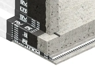 Protección frente al radón de placa de cimentación por el exterior - P_RAD_PK_E