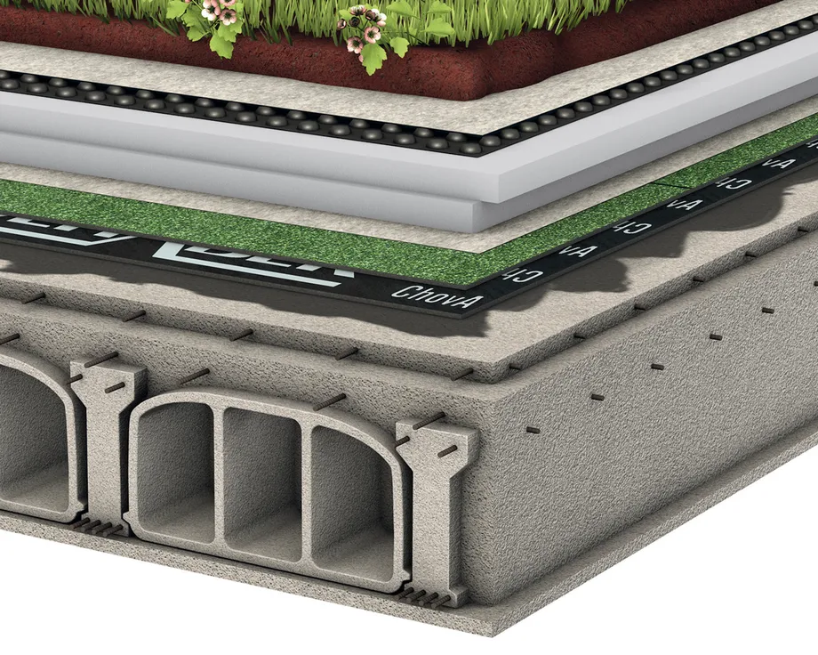 Sistema POLITABER® GARDEN para cubierta extensiva BIAJ7_EXT