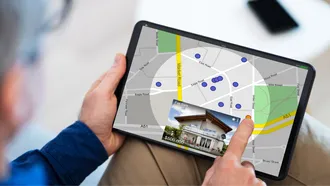 Entrada de la propiedad