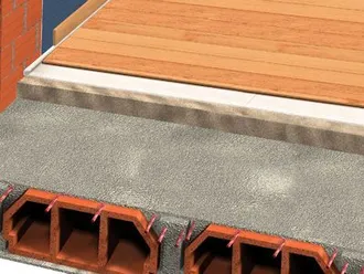 Sistema ChovACUSTIC® para suelo con parquet S01