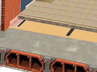 Sistema ChovACUSTIC® PLUS para suelo flotante