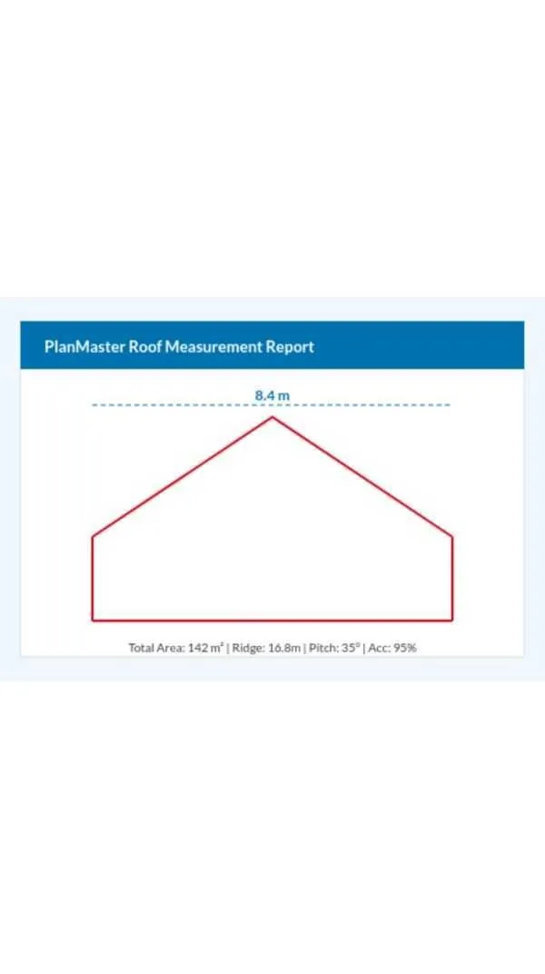 Planmaster Roof Measurement Report