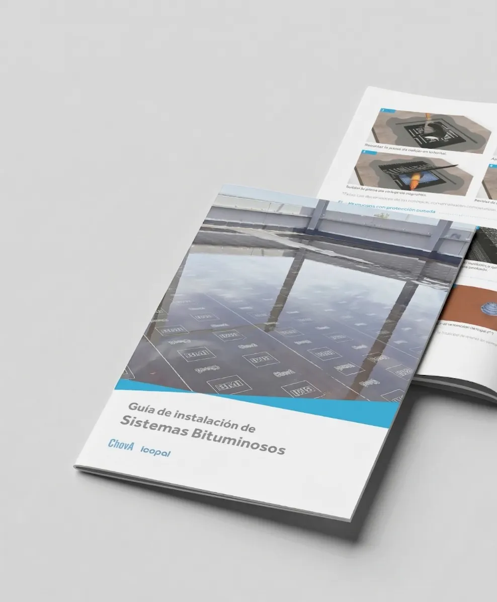 Nueva Guía de Instalación de Sistemas Bituminosos: Gama ChovA e Icopal