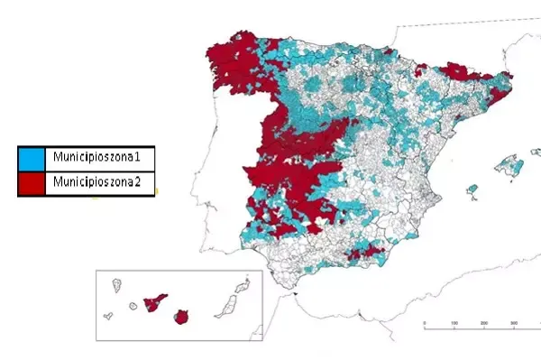 Radon mapa
