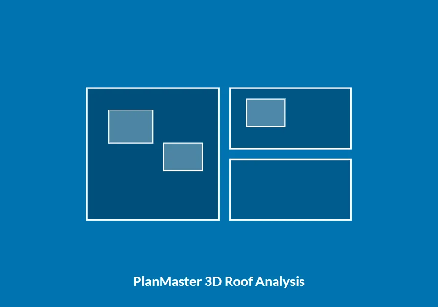 planmaster 3D roof analysis